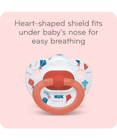 NUK Orthodontic Pacifiers 6-18 Months 5 Pack - Timeless Collection | Amazon Exclusive - Buy Online on SooperMarket.com