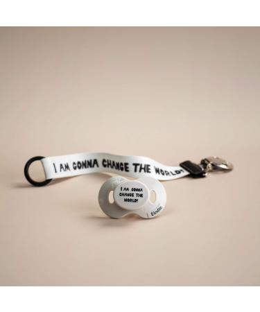 Elodie Details Baby Pacifier Set for 3+ Months - Change the World & Kindly Konrad - 2 Pack - Buy Online on SooperMarket.com