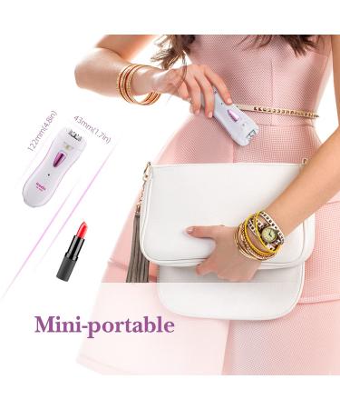 Smooth Glide Epilator for Women - Facial Hair Removal Tool for Face, Legs, Arms, Armpits, and Bikini Area - Buy Online on SooperMarket.com