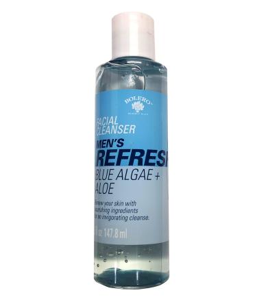 Bolero Facial Cleanser Men's Refresh Blue Algae & Aloe 5fl oz (147 8ml)