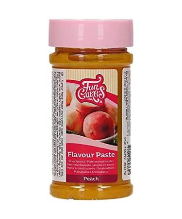 Funcakes taste touches peach: food paste great taste perfect for decorating cakes suitable for dough and fillings.120 g.