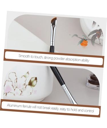 KALLORY 6pcs Eyebrow Brush Gel Eyeliner Gel Liner Eyeliner Makeup Supplies Cosmetic Brush Flat Head Miss Die 16X1CM As Shown - Buy Online on SooperMarket.com