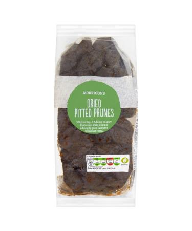 Morrisons Dried Pitted Prunes 500g