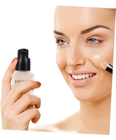 Beavorty Liquid Foundation Moisturizing Foundation Nude Foundation Women Foundation Fluid Makeup Glass - Buy Online on SooperMarket.com