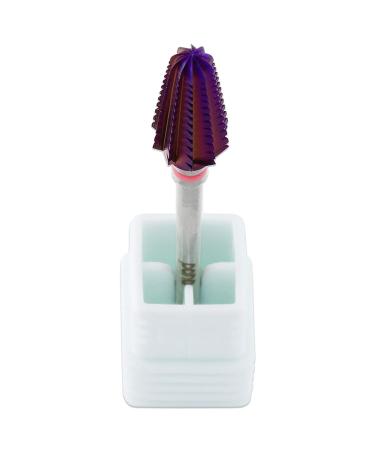 PANA USA 3/32 Purple Tornado Nail Carbide Drill Bit - Fast Acrylic & Gel Removal - Professional Manicure Pedicure Tool - Buy Online on SooperMarket.com