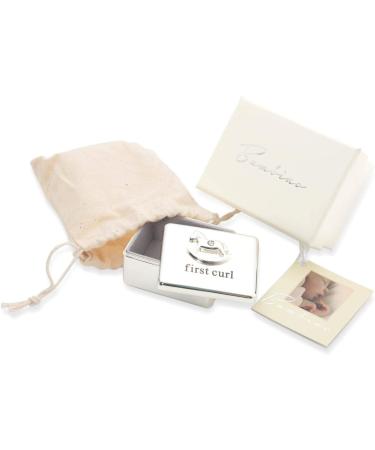Personalized Silver Plated Rocking Horse First Curl Box | Custom Engraved Keepsake - Buy Online on SooperMarket.com