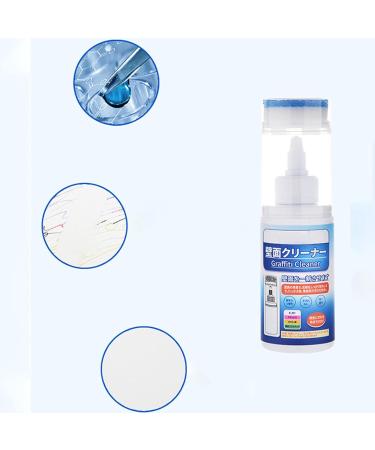 Graffiti Remover Odorless Graffiti Spray Paint Remover with Sponge Brush Wall Graffiti Cleaner Easily Cover Up Graffiti & Stains for Wall Glass Floor Single Attribute - Buy Online on SooperMarket.com