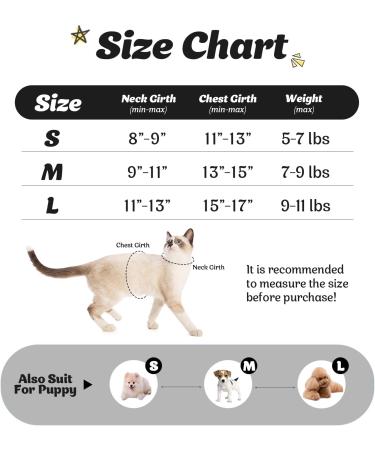 Supet Cat Harness and Leash Set | Escape Proof | Adjustable Soft Mesh Vest | Reflective Strap | Grey (Chest 26-32cm) - Buy Online on SooperMarket.com