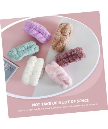 Healeved 8 Pairs Wristband Elastic Wrist Band Cleaning Beauty Headbands Facial Makeup Headband Face Towel Skincare Wrist Washband Towel Headband Wrist Wash Band Sweatband Spa Miss Plush - Buy Online on SooperMarket.com