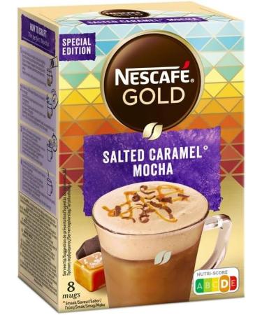 NESCAF Gold Salted Caramel Mocha Coffee 7 Sachets (Pack of 6 Total 42 Sachets) - Buy Online on SooperMarket.com