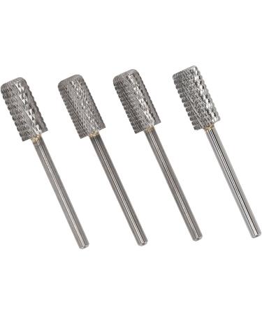 Nail Art Drill Polishing Removing Nail Gel 4 Pieces Nail Tungsten Steel Drill Grinding M C F XF with Storage Box for Nail Studio - Buy Online on SooperMarket.com