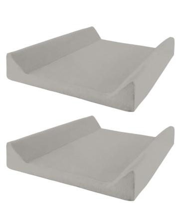 Lilly and Ben wrapping cover 2 pack I cozy & absorbent cover with cotton surface for diaper support i easy-to-care clamping cover made of soft terry tea wedge.For 2-3 increased pages gray uni