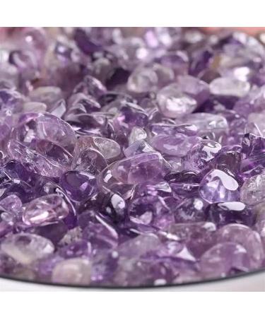 Natural Crystals and Stones 100g Purple Amethyst Quartz Stone Gravel 9mm-15mm for for Decoration kaixun - Buy Online on SooperMarket.com