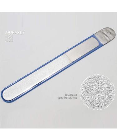 Stainless Steel Smooth Buffer Epoxy Resin Polisher Resin Polishing Tools Metal Nail Double Sided File Manicure - Buy Online on SooperMarket.com