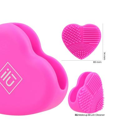 ILU Makeup Brush Cleaner - Hot Pink | Superior Cleaning for Flawless Makeup Application - Shop Internationally - Buy Online on SooperMarket.com