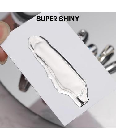 Makartt Painting Gel Nail Polish UV: Silver Chrome Mirror Metallic Effect for Nail Art - Buy Online on SooperMarket.com