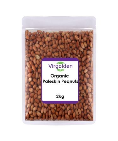 Organic Paleskin Peanuts 2kg by Virgolden Organic