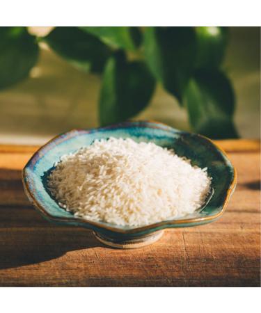 Banyan Botanicals Basmati Rice - Premium Long-Grain Aromatic Variety for Fluffy & Quick Cooking - Buy Online on SooperMarket.com