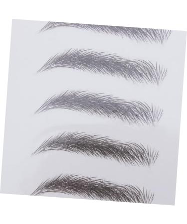 Beavorty 6 pcs 3d eyebrow stickers 4d hair- like eyebrows eyebrow tattoo stickers Woman Man Makeup Tool - Buy Online on SooperMarket.com
