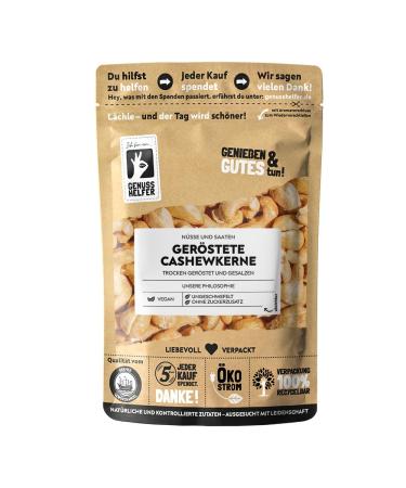 Bremer Gew rzhandel Cashew nuts dry roasted & salted without addition of oil roasted cashews 225g Salted 225 g