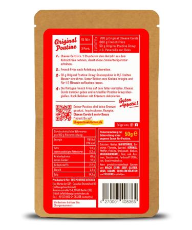 Original Poutine Gravy - Vegan Poutine Sauce | Authentic Quebec Taste - International Shipping - Buy Online on SooperMarket.com