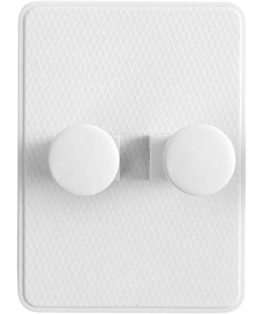 Buy Teksome Self-Adhesive Razor Hooks | Multi-Purpose Reusable Adhesive Hooks for Keys Bathroom & Towels - Large Load Capacity White - Buy Online on SooperMarket.com