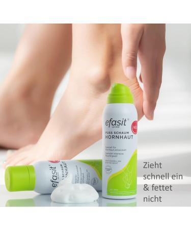 Efasit Foot Foam Cream - 125ml Moisturizing Care with Urea & Almond Oil for Diabetics - Eco-Friendly No Microplastics or Dyes - Buy Online on SooperMarket.com