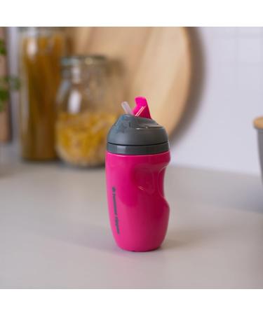 Tommee Tippee Insulated Straw Toddler Tumbler Cup - Pink | 12+ Months | 1pk - 549358 - Buy Online on SooperMarket.com