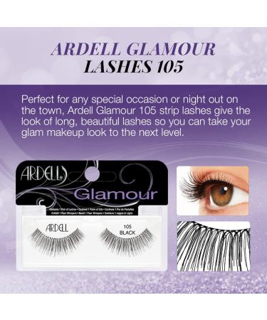 Ardell Fashion Lashes Pair 105 - Pack of 4 | Dramatic False Eyelashes - Buy Online on SooperMarket.com