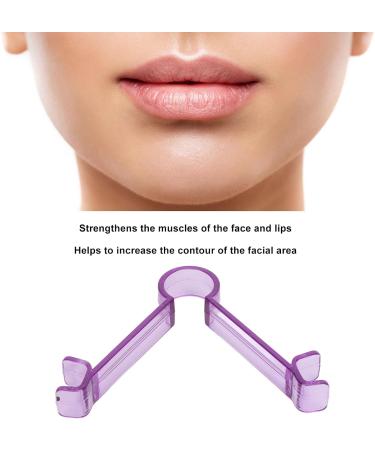 Lip Enhancer Tool - Lip Plumping Device for Clearer Jaw Line Reduce Lips Wrinkles Anti Aging Facial Exerciser Enhancer (Purple) - Buy Online on SooperMarket.com