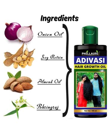 Adivasi Hair Oil Original - Herbal Hair Oil for Men & Women | 400ml | Best Natural Hair Care - Buy Online on SooperMarket.com
