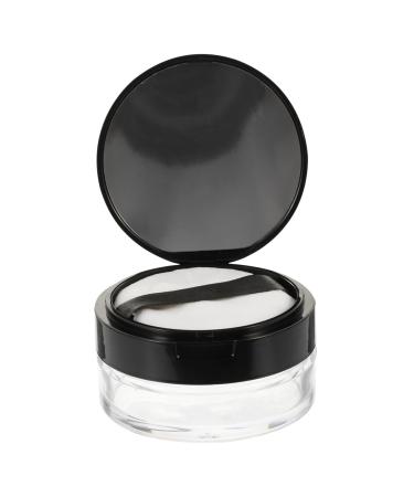 ibasenice 1 Set Loose Powder Box Powder Box Body Powder Case Offic Lotion Travel Plastic Nail Stickers Make up