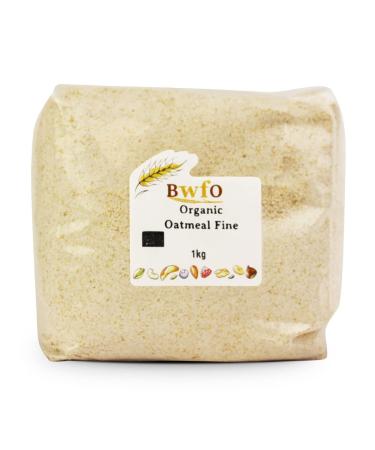 Organic Oatmeal Fine 1kg (BWFO)