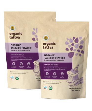Organic Tattva Jaggery Powder 2 LBS Pack x 2 | Combo Value Pack ($50) | Pure & Natural - Buy Online on SooperMarket.com