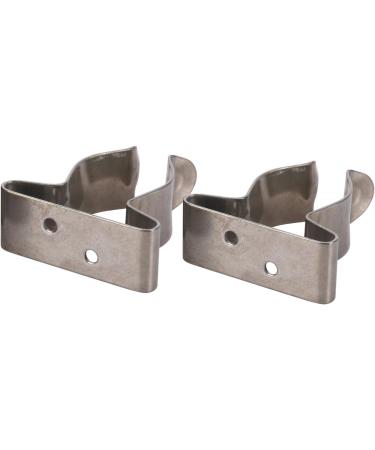 Stainless Steel Boat Hook Spring Clip Holder Bracket - Marine Spring Clip 9824S - 1 to 1-3/4 ID - Buy Online on SooperMarket.com