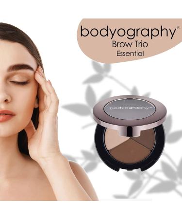 Bodyography Brow Trio Essential Powder - Define & Perfect Your Eyebrows | International Shipping Available - Buy Online on SooperMarket.com