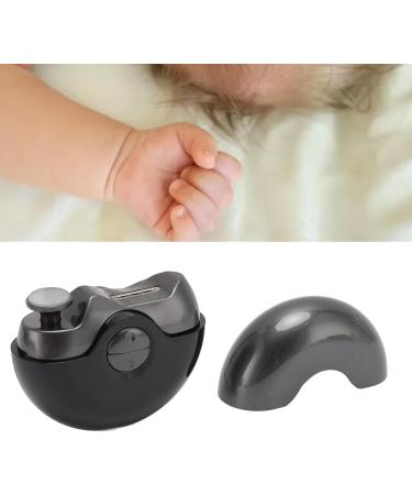 Electric Automatic Nail Clipper Nail Scraps Storage Adjustable Speed Modes Dual Function Portable and Compact for Children and the Elderly (Black) - Buy Online on SooperMarket.com