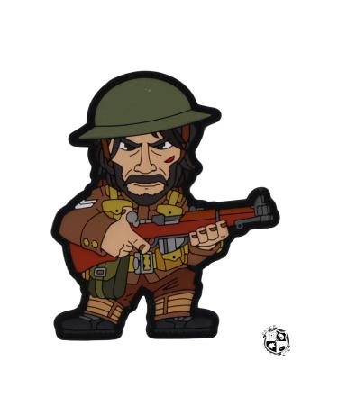John Hitman 10 WW2 British Soldier PVC Morale Patch