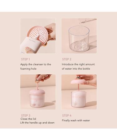 Facial Cleanser Foam Cup - Portable Skincare Tool for Effortless Foaming & Deep Cleansing - Buy Online on SooperMarket.com