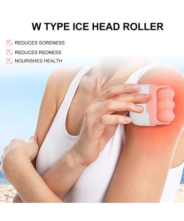 Buy 2-in-1 Facial Ice Roller - Pink Face Massage Tool for Wrinkle Prevention Pore Reduction & Fatigue Relief - International Shipping Available - Buy Online on SooperMarket.com