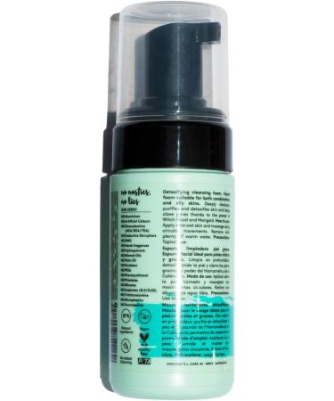 COCUNAT - Detox Cleansing Foam - For Oily and Combination Skin - Cleanses Purifies and Detoxifies in Depth - Double Cleansing - Closes Pores - Calendula - Acne - Sulfate-Free - 125ml - Buy Online on SooperMarket.com