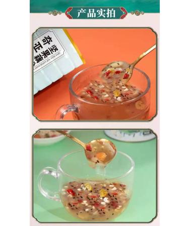 500g x 1 can Sweet Scented Chia Seed nut Lotus Root Starch Soup Meal Substitute Powder Healthy Instant Breakfast Porridgenut nut and Lotus Root Powder - Buy Online on SooperMarket.com