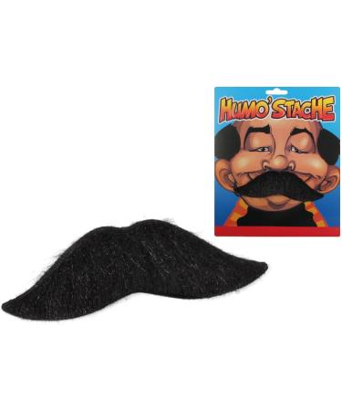 Alsino Black Self-Adhesive Mario Mustache Sticker - Perfect for Parties & Costumes | LG9613 BART - Buy Online on SooperMarket.com