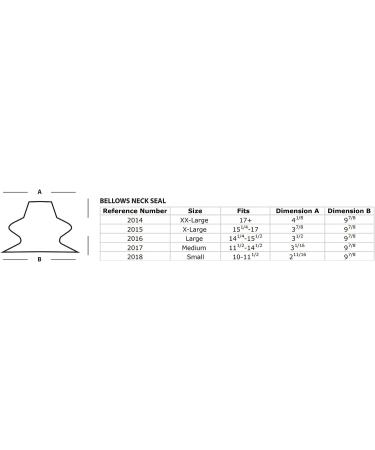 Gear Up Guide Latex Neck Seal X Large - 15.25-17 inches Neck Size - Buy Online on SooperMarket.com