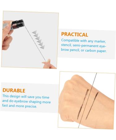 Gogogmee Eyebrow Ink Black Line Eyebrow Measure Tool Professional Eyebrow Line Portable Eyebrow Pencil - Buy Online on SooperMarket.com