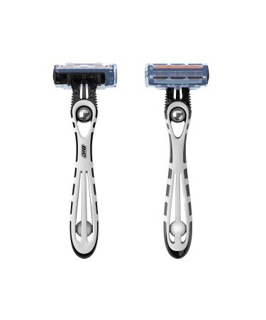 Bic Flex 5 Men's Shaver 2-Pack - Smooth Shaving for All Skin Types - International Shipping Available - Buy Online on SooperMarket.com