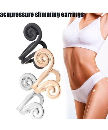 Reetuzz Acupuncture Earring Acupressure Slimming Earrings Non Piercing Acupressure Earrings for Women Men Weight Loss Effective Slimming (3 PCS) - Buy Online on SooperMarket.com