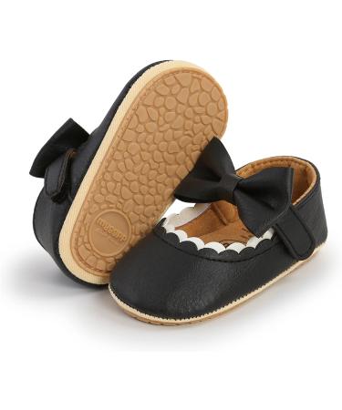 RVROVIC Baby Girl Moccasins Princess Mary Jane Flat Shoes (6-12 Months) - Premium Lightweight Soft Sole Crib Toddler Shoes - Buy Online on SooperMarket.com