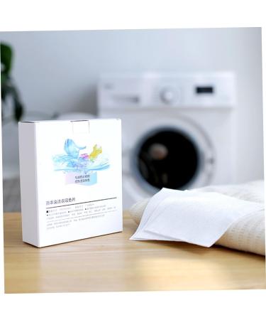 144 Sheets Laundry Enhancer Laundry Color Booster Wash and Care Laundry Paper Confetti White Whitex3pcs 28*11CMx3pcs - Buy Online on SooperMarket.com