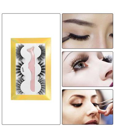 Shop 5D Cat Eye Cluster Lashes Self-Adhesive Natural False Eyelashes (6 Pcs) for Stunning Volume and Length - Buy Online on SooperMarket.com